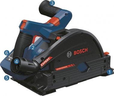 Bosch Akku-Tauchsäge BITURBO EXKT18V-52G 