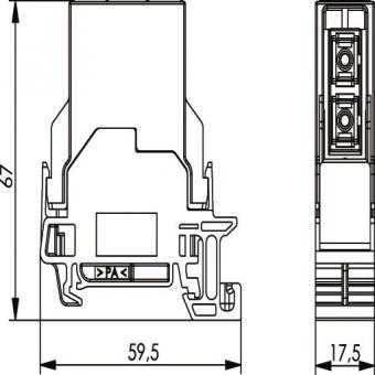 TG STX Tragschienen-         H82000A0014 