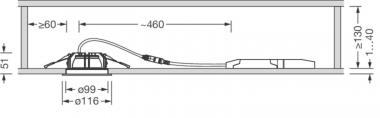 Siteco Downlight IP54      51DB12MC13D1D 