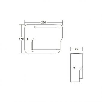 Brumberg LED-Wandanbauleuchte   10223103 