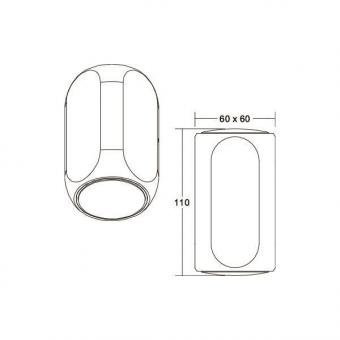 Brumberg LED-Wandanbauleuchte   10114173 
