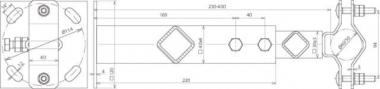 Dehn 105347 WB D40.50 V230.400 STTZN V2A 