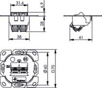 TEGA Modulaufnahme AMJ-SL      100022982 