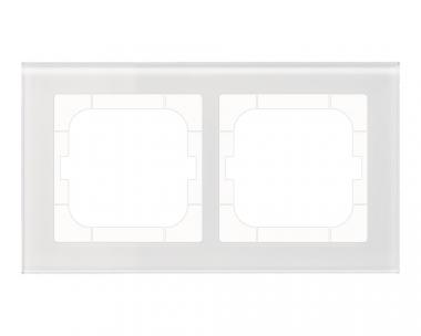 MDT BE-GTR263W.01 Glasrahmen 2fach 