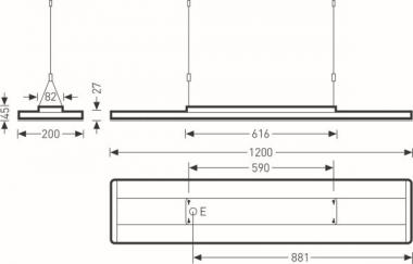 Trilux Lunexo H1 CDP-I 6500 840  6825451 
