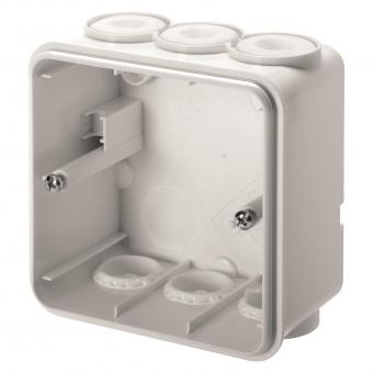 GEWISS AP Gehäuse FI Steckdose u GW95527 
