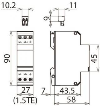DEHN ÜS-Ableiter 36,8V            918421 