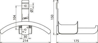 DEHN Haltevorrichtung             700003 