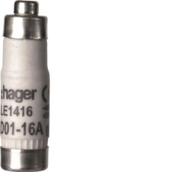 Hager Sicherungseinsatz D01 E14   LE1416 