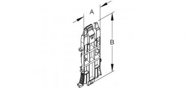 Kleinhuis Halteklammer 190mm HKL    K190 