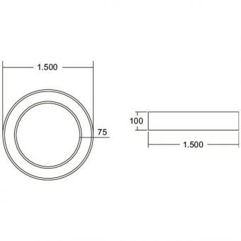 Brumberg LED-Anbau-Ringl.       13574163 