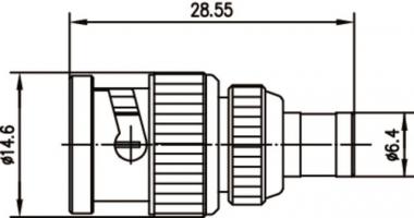 TEGA Adapter BNC-SMB 50Ohm     100023687 