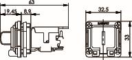 TEGA STX V6 Flanschset       J00020A0481 