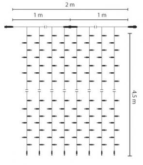 LED Drape Lite 600 2x4,5m 36V      58775 