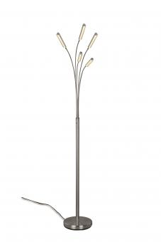 Trio LED-Stehleuchte REED, 5x  R41031507 