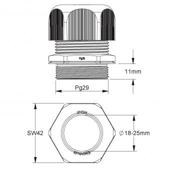Kleinhuis IPON-Kabel-          1234P2901 