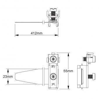 HKL Erdbandsch.3/8" -4"             37/4 