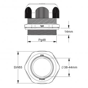 Kleinhuis IPON-Kabel-          1234P4801 