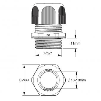Kleinhuis IPON-Kabel-          1234P2101 