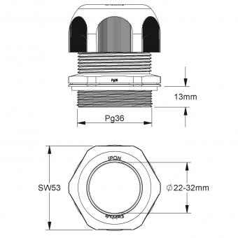 Kleinhuis IPON-Kabel-          1234P3601 