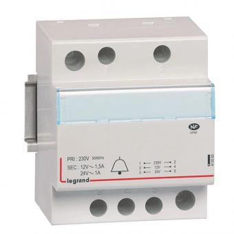 Legrand 413093 Klingeltrafo 1/1,5A 