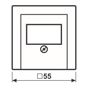 JG A 500 FM-Abdeckung TAE      A569PLTWW 