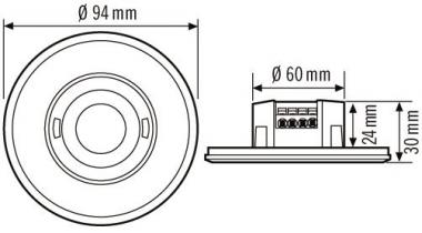 Esylux PD-FLAT 360i/8 RB      EP10427916 