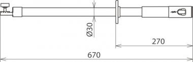 DEHN Isolierstange für PHE 766368 766368 