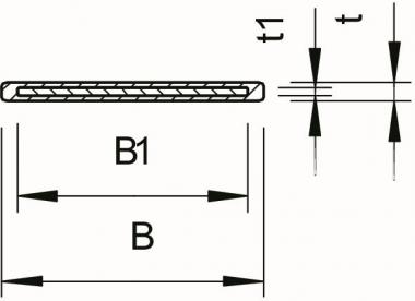 OBO FSB-SB 100 Spannband 100m St 7203131 