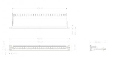 EFB INFRALAN  Verteilerfeld    IVF-48-SI 