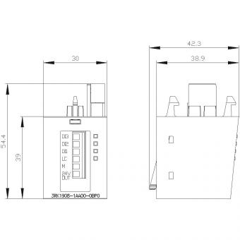 SIEM 3DI/LC-Modul     3RK1908-1AA00-0BP0 