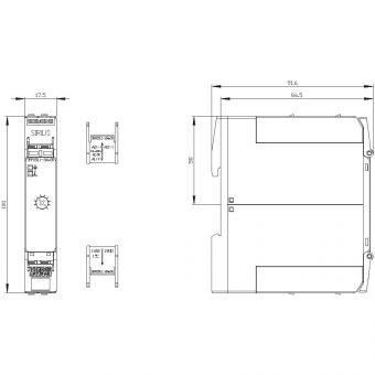 Siemens 3RP25112AW30 Zeitrelais 