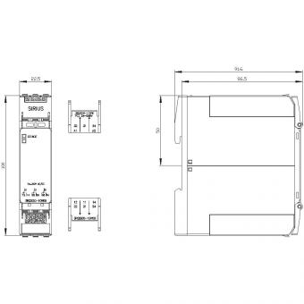 Siemens Koppelrelais im    3RQ2000-1CW00 