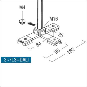 ZUM S2800490 Befestigungsstück 