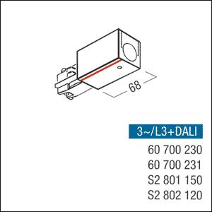ZUM 3PH Einspeisung weiss       S2801150 