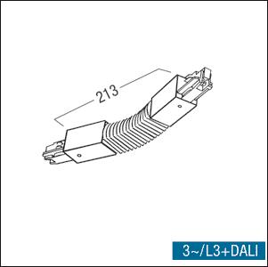 ZUM 3PH Flexverbinder weiss     S2801220 
