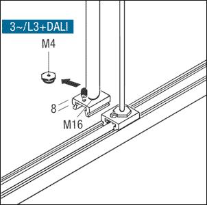ZUM 3PH Befefestigungsstück     S2800980 