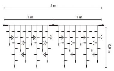 S&H LED-ICE Lite Flash 120 2m 36V  59192 