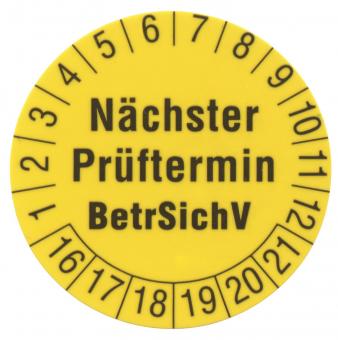 Beha FTC00001239D Prüfetiketten 30mm 