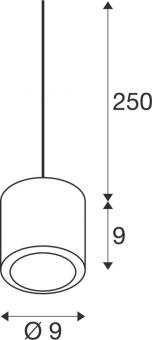 SLV OCULUS PD, Indoor LED        1004672 