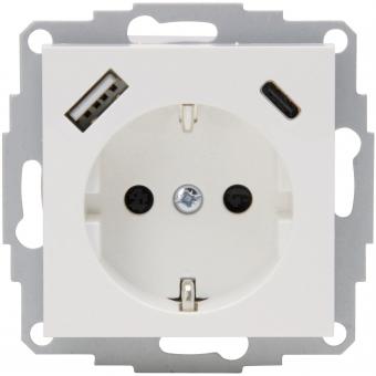 Kopp HK07 Schuko Steckdose USB 297229005 