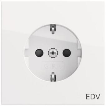 GIRA 446170 SCHUKO-Steckdose Aufdr.EDV+ 