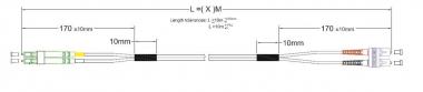 EFB Duplex Jumper LC/APC-SC      O0383.1 