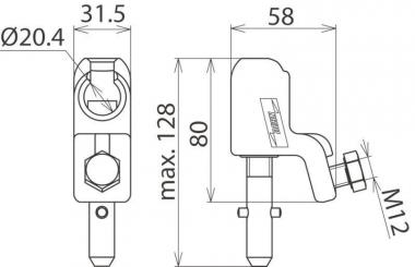 Dehn 772311 KKH 20 SQ          KKH 20 SQ 