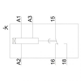 Siemens 7PV15121AP30 Zeitrelais 1W 
