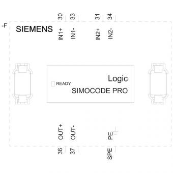 Siemens 3UF74001AA000 Analogmodul 