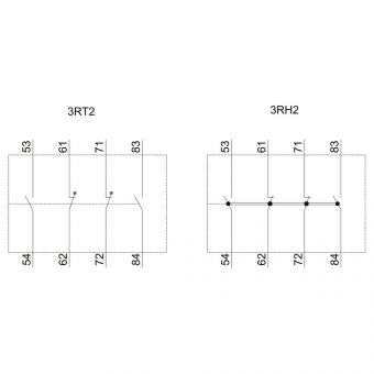 Siemens 3RH29112XA220MA0 Hilfsschalter- 