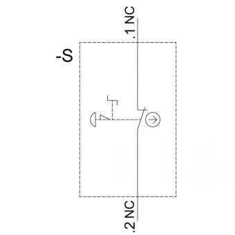 Siemens 3SU11501HB201CH0 Not-Halt-Pilz- 
