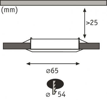PAULM Möbel EBL Set LED 3x4,5W     93553 