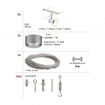 Paulmann WireSys.Set Sheela        94136 